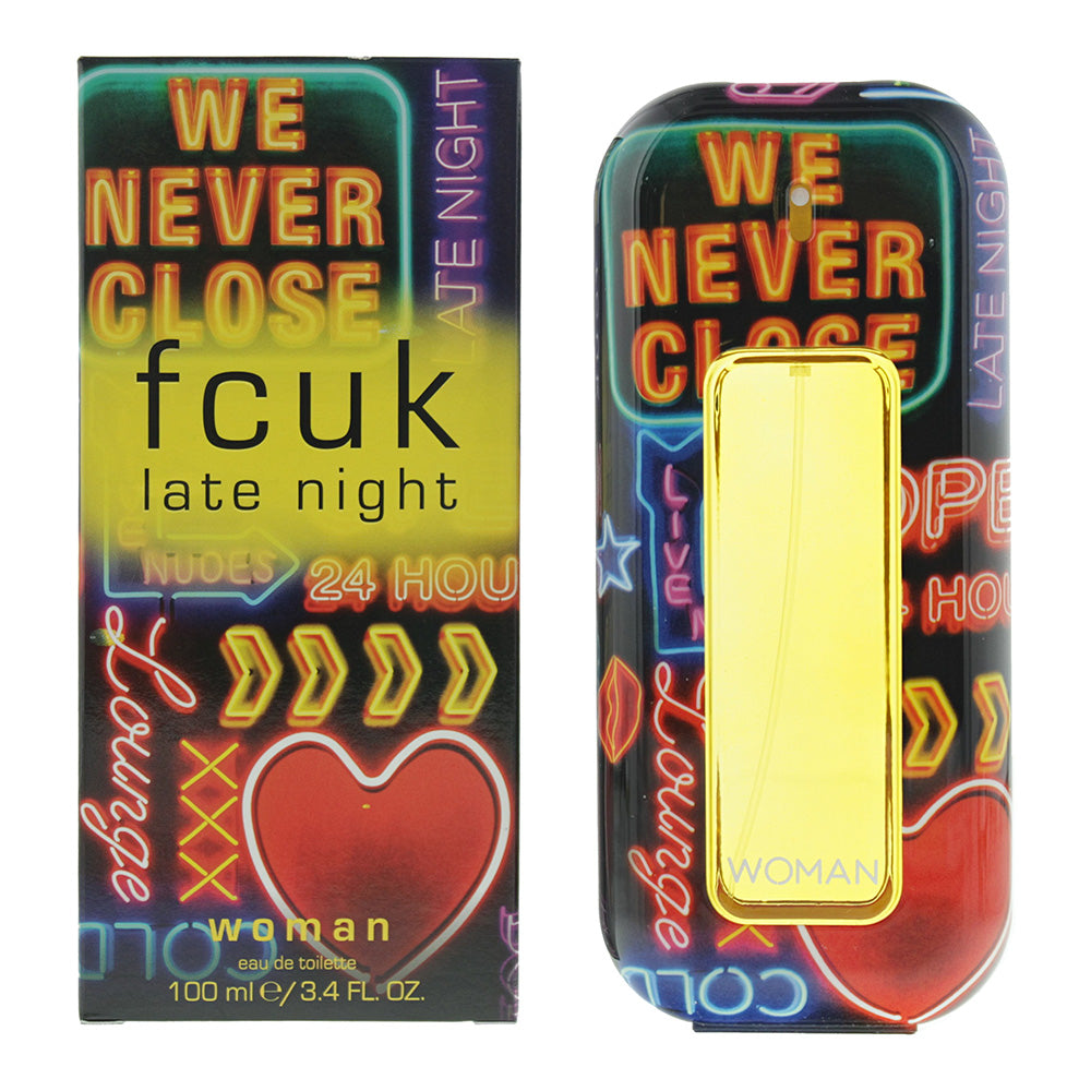 French Connection Fcuk Late Night Eau De Toilette 100ml