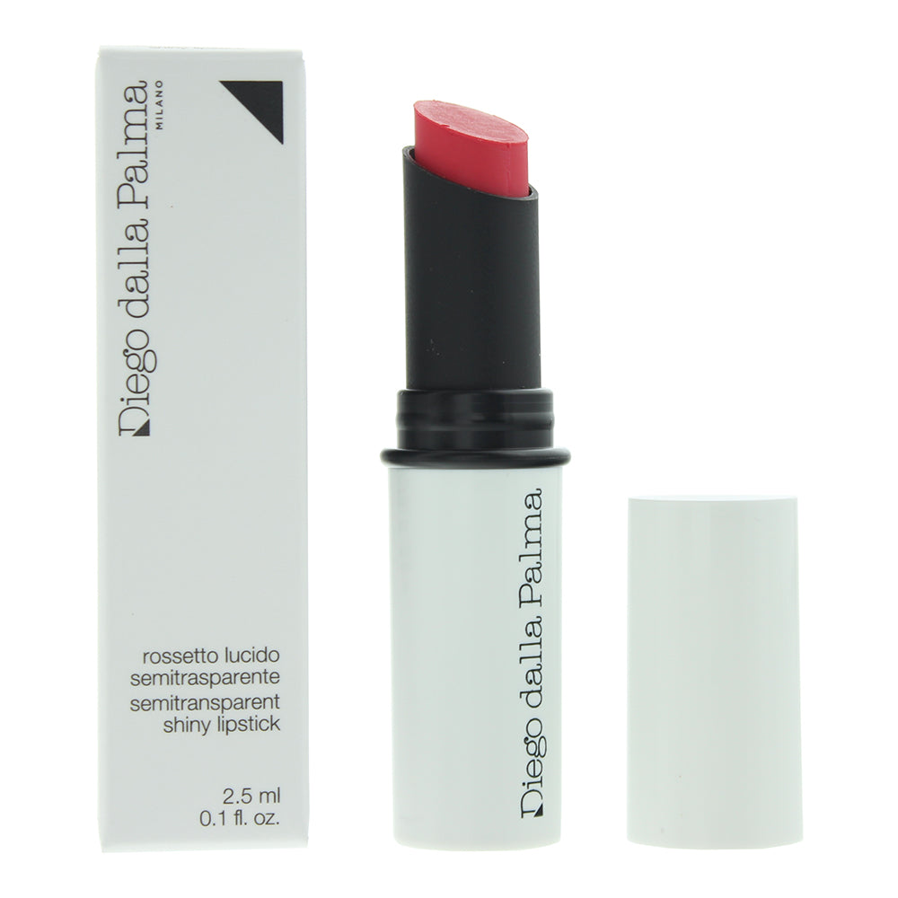 Diego Dalla Palma Semitransparent Shiny Deep Pink #142 Lipstick 2.5ml