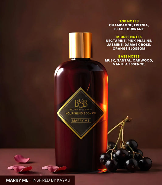 Brown Sugar Babe Marry Me Nourishing Body Oil