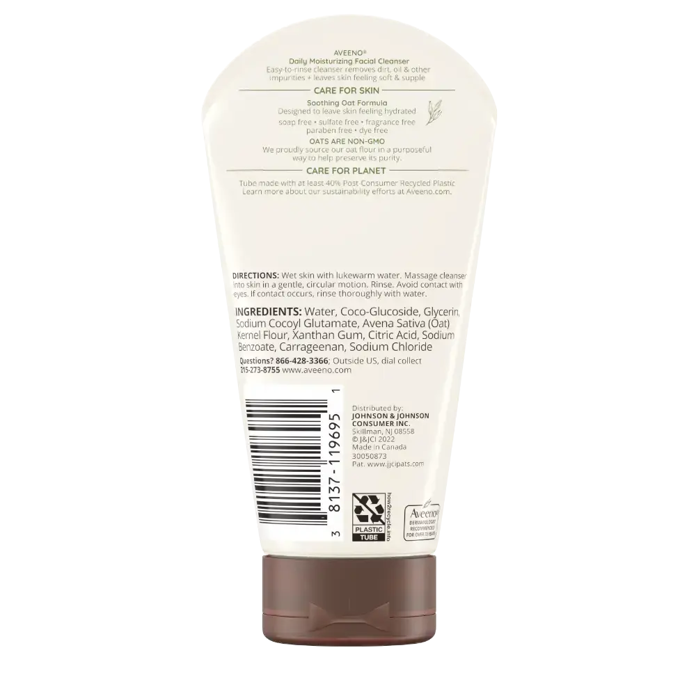 Aveeno Daily Moisturizing Facial Cleanser - Soothing Oat
