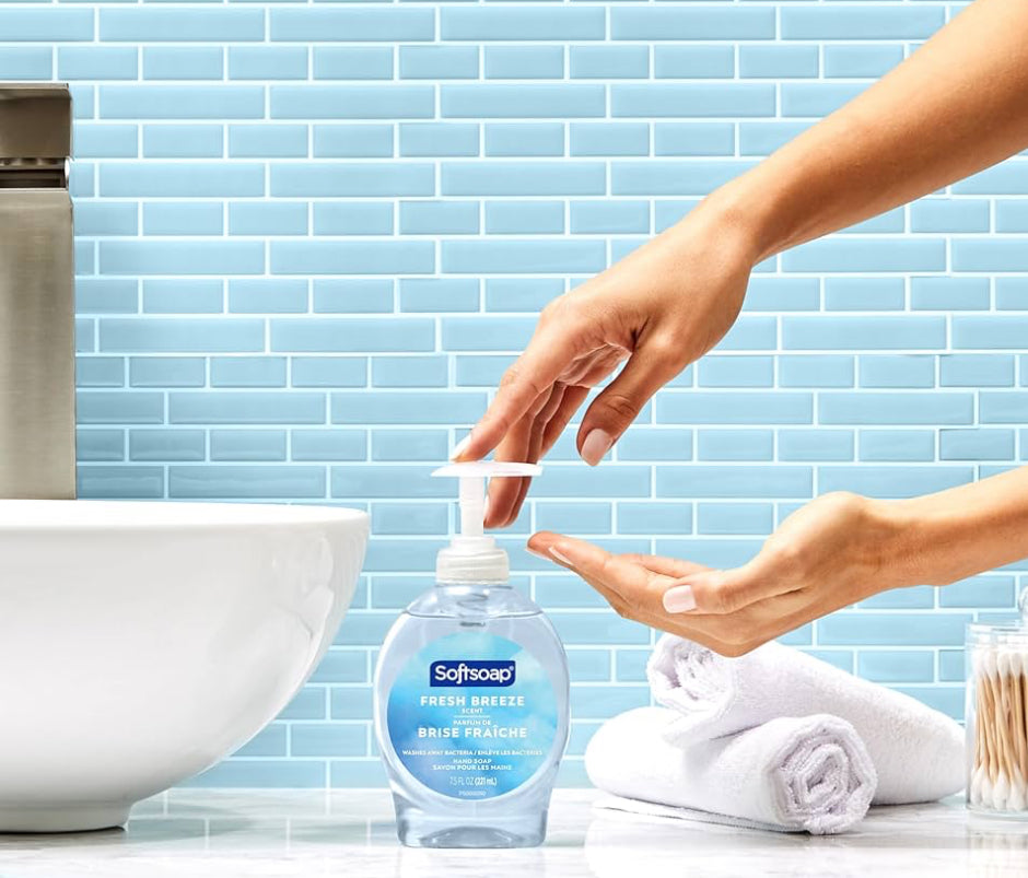 Softsoap Liquid Hand Soap Fresh Breeze Pack of 6