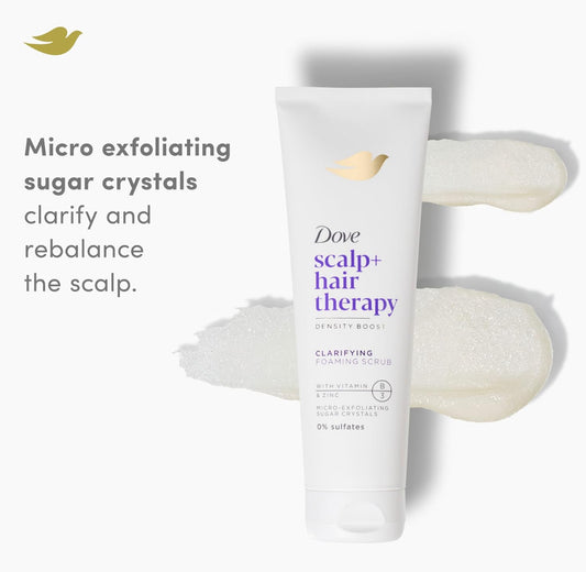 Dove Scalp + Hair Therapy Density Boost Clarifying Foaming Scalp Scrub