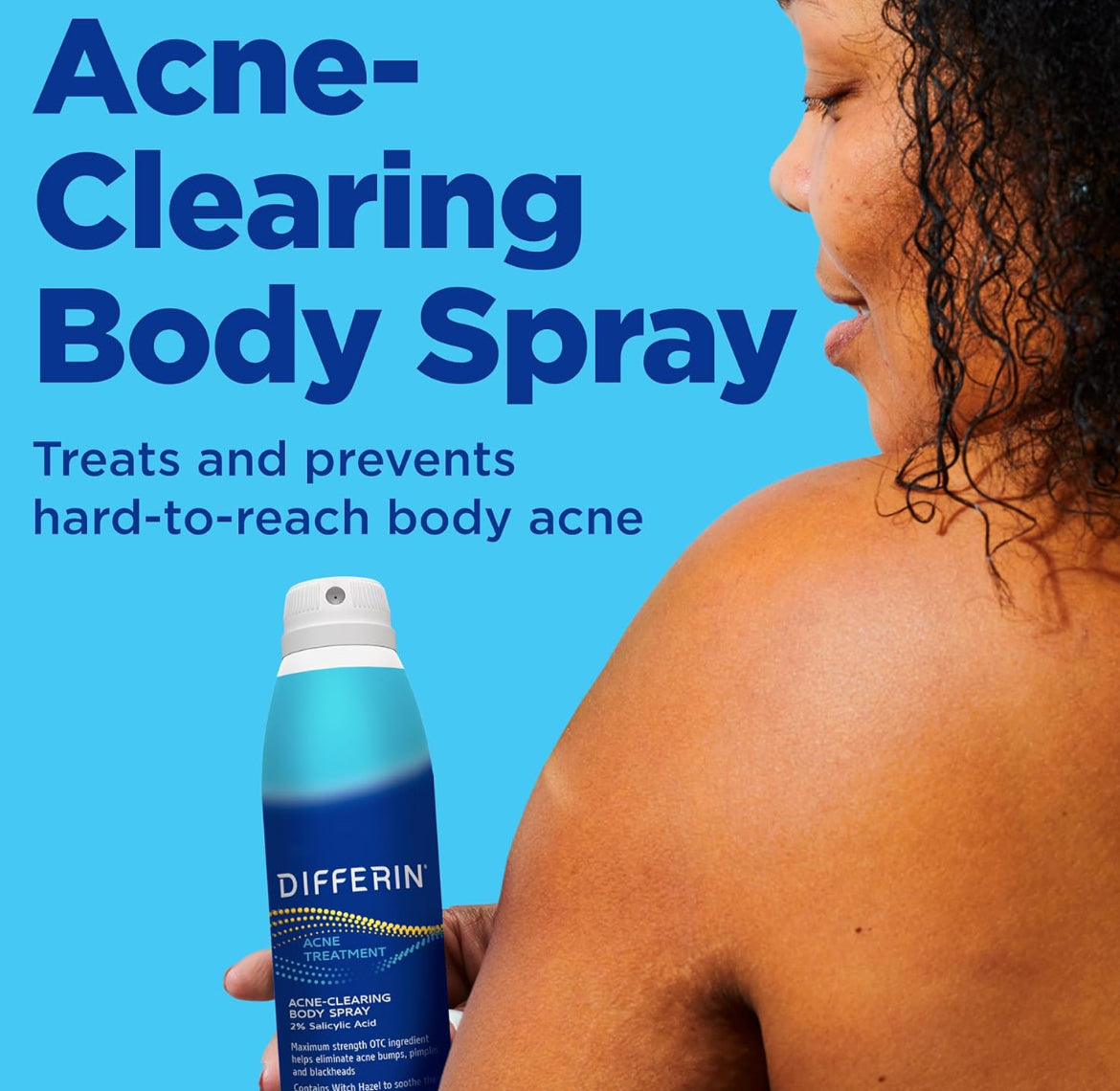 Differin Acne Body Spray with Salicylic Acid