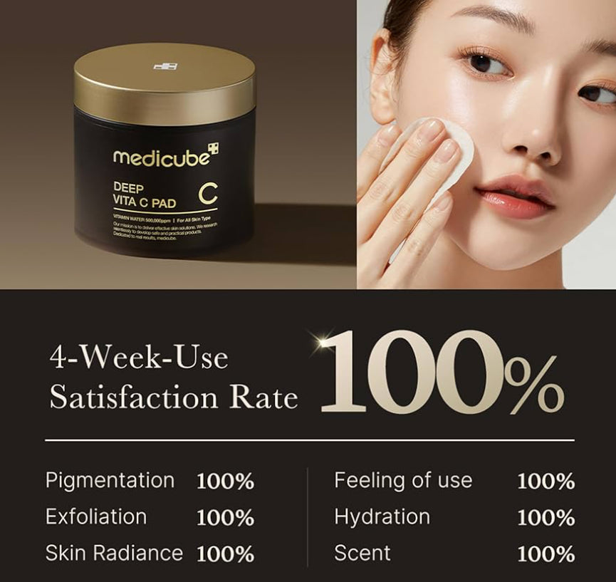 Medicube Deep Vita C Facial Pads