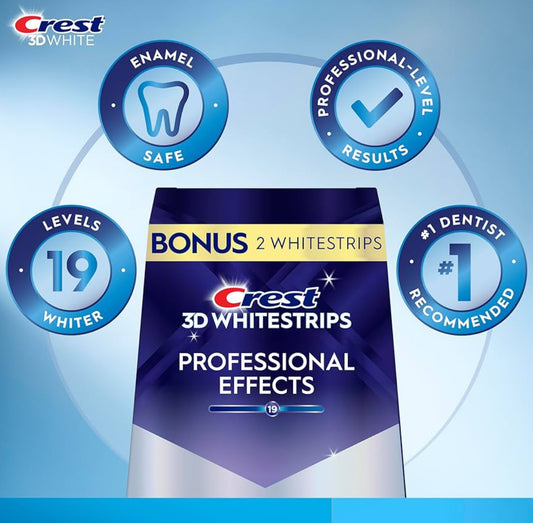 Crest 3D Whitestrips Professional Effects USA Imported 22 Treatments