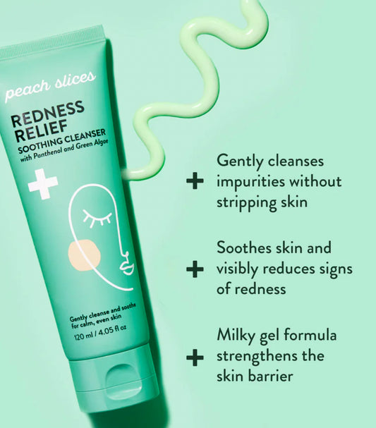 Peach Slices Redness Relief Soothing Cleanser