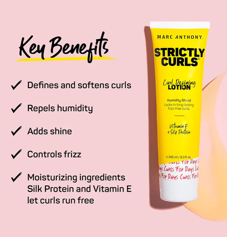 Marc Anthony Strictly Curls Curl Defining Enhancing Lotion