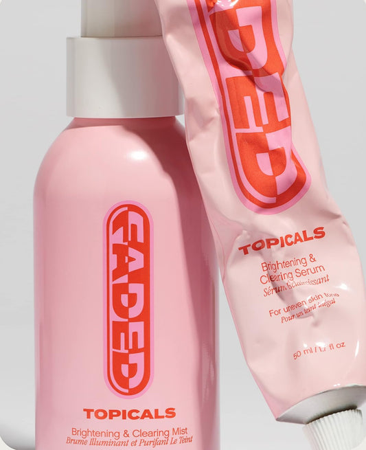Topicals Faded Skin Serum Mist for Brightening and Clearing Uneven Skin Tone