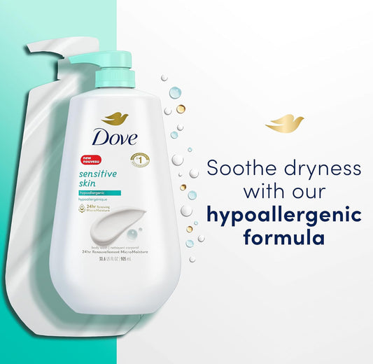 Dove Body Wash with Pump for Sensitive Skin