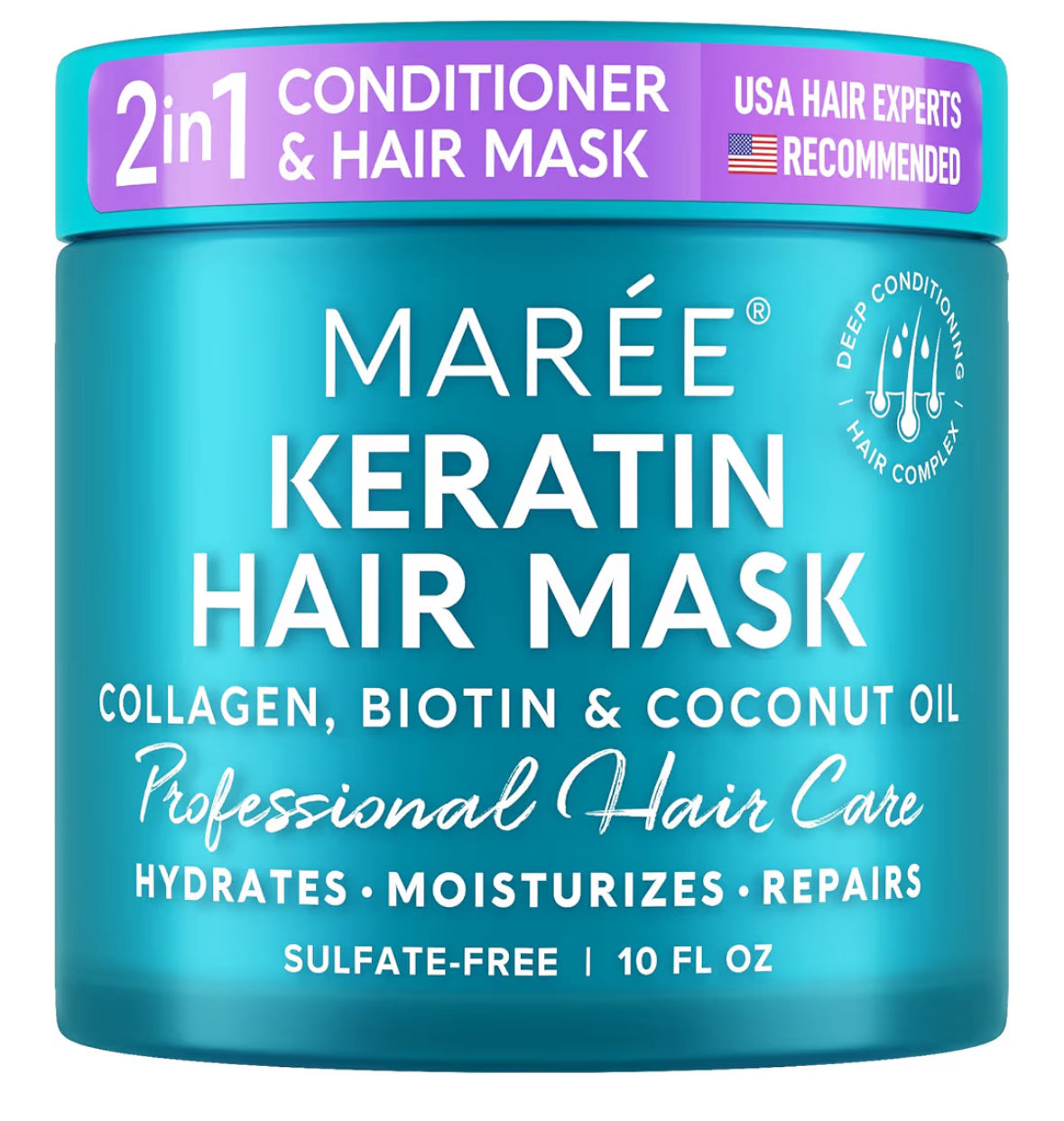 MAREE Hair Mask for Damaged Hair Keratin Treatment