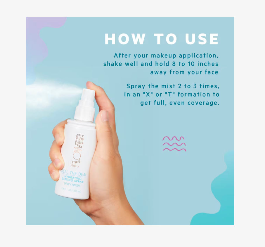 Flower Beauty Seal The Deal Hydrating Setting Spray