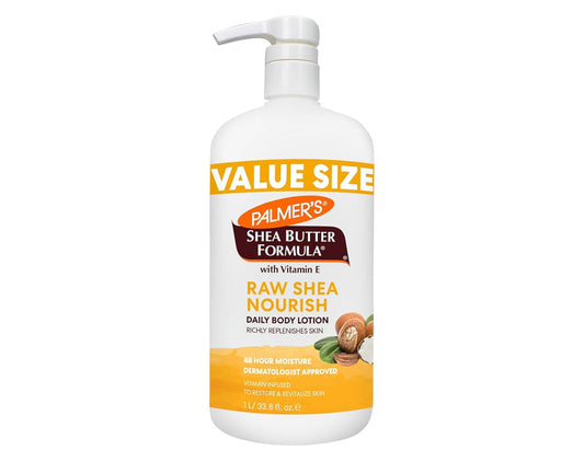 Palmer's Shea Formula Raw Shea Body Lotion Value Size 1L