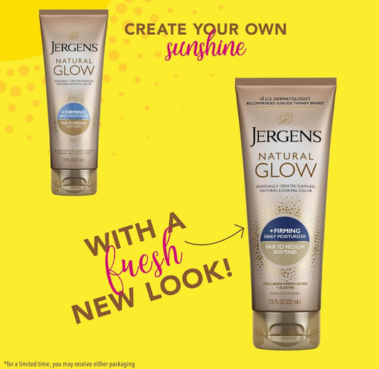 Jergens Natural Glow + Firming Self Tanner Body Lotion