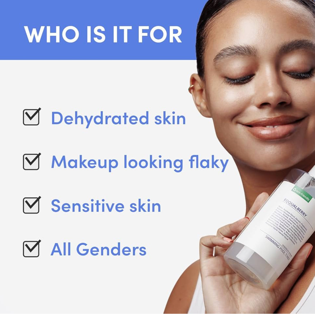 EQQUALBERRY Swimming Pool Toner