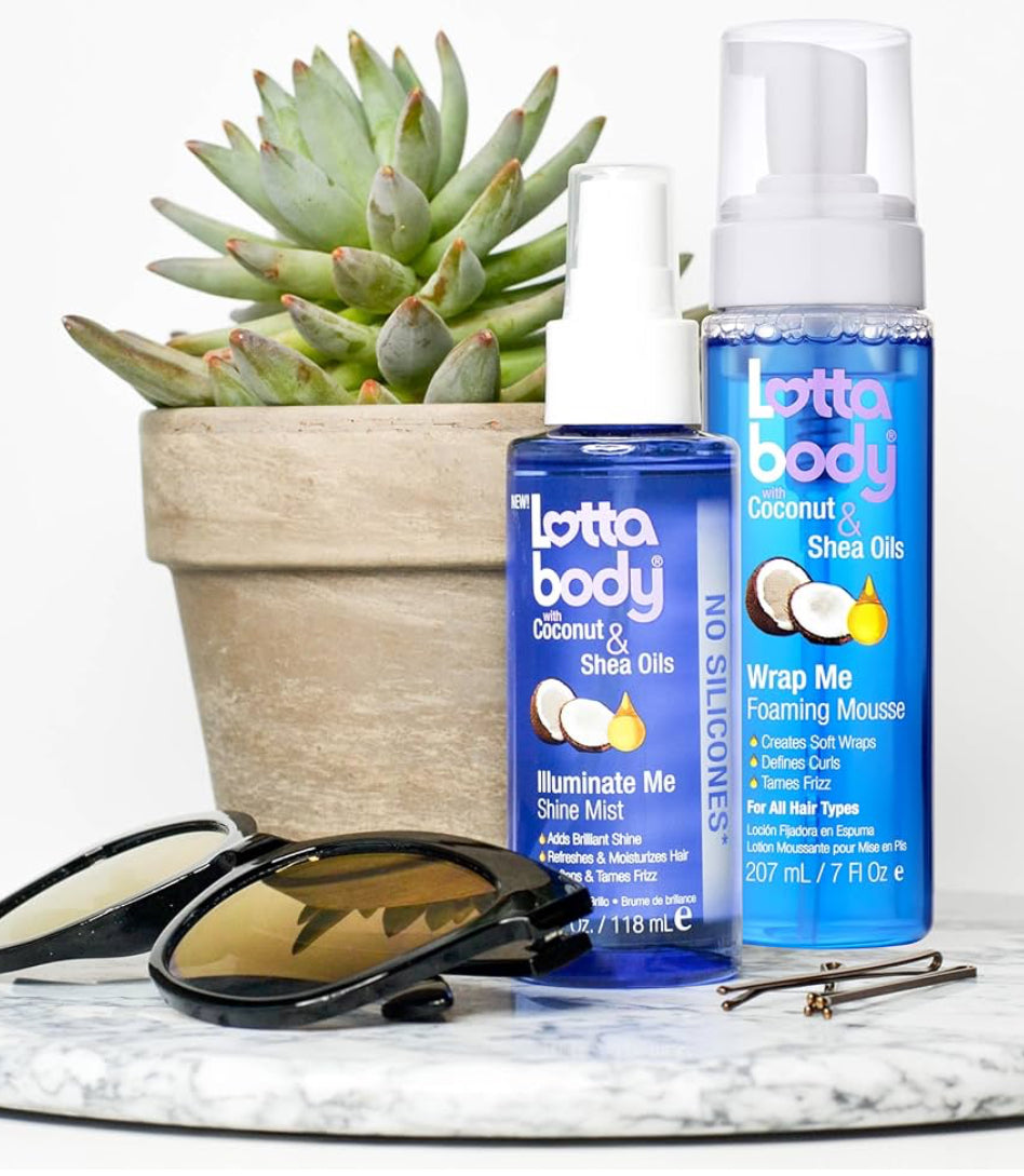 Lottabody Coconut Oil and Shea Wrap Me Foaming Curl Mousse