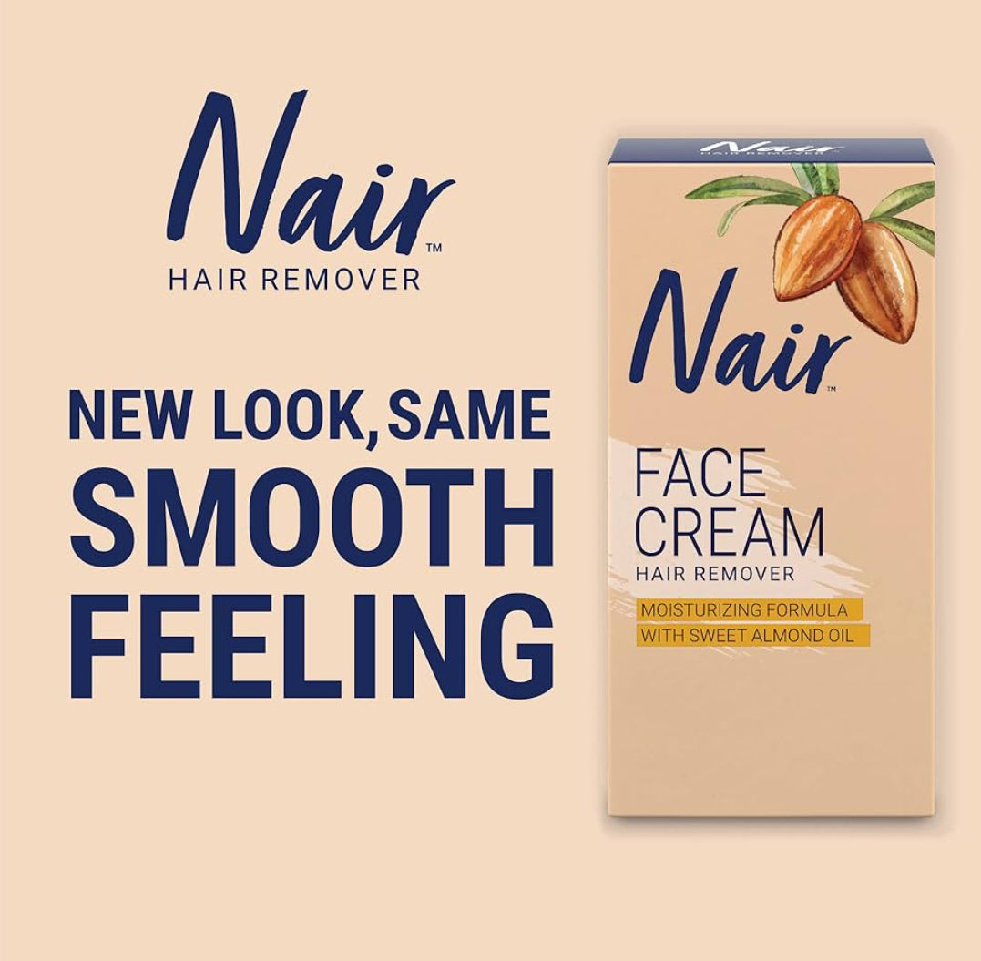 Nair Hair Remover Moisturizing Face Cream
