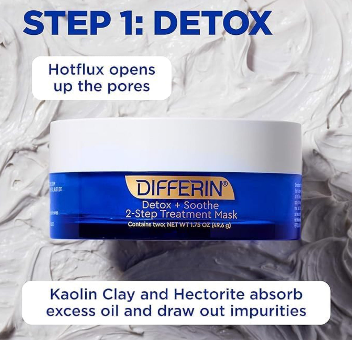 Differin Acne Clay Face Mask