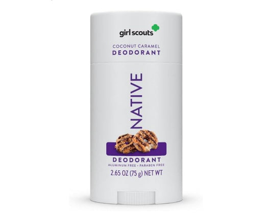 Native Limited Edition Girl Scout Coconut Caramel Cookie Deodorant