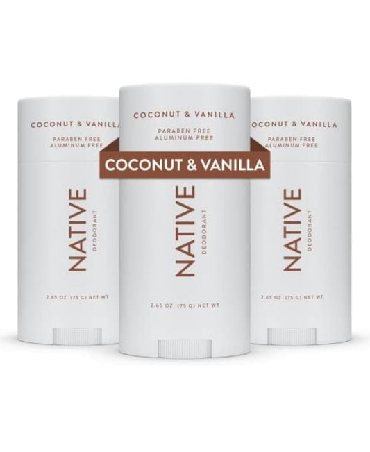 Native Deodorant Coconut & Vanilla 3 Pack