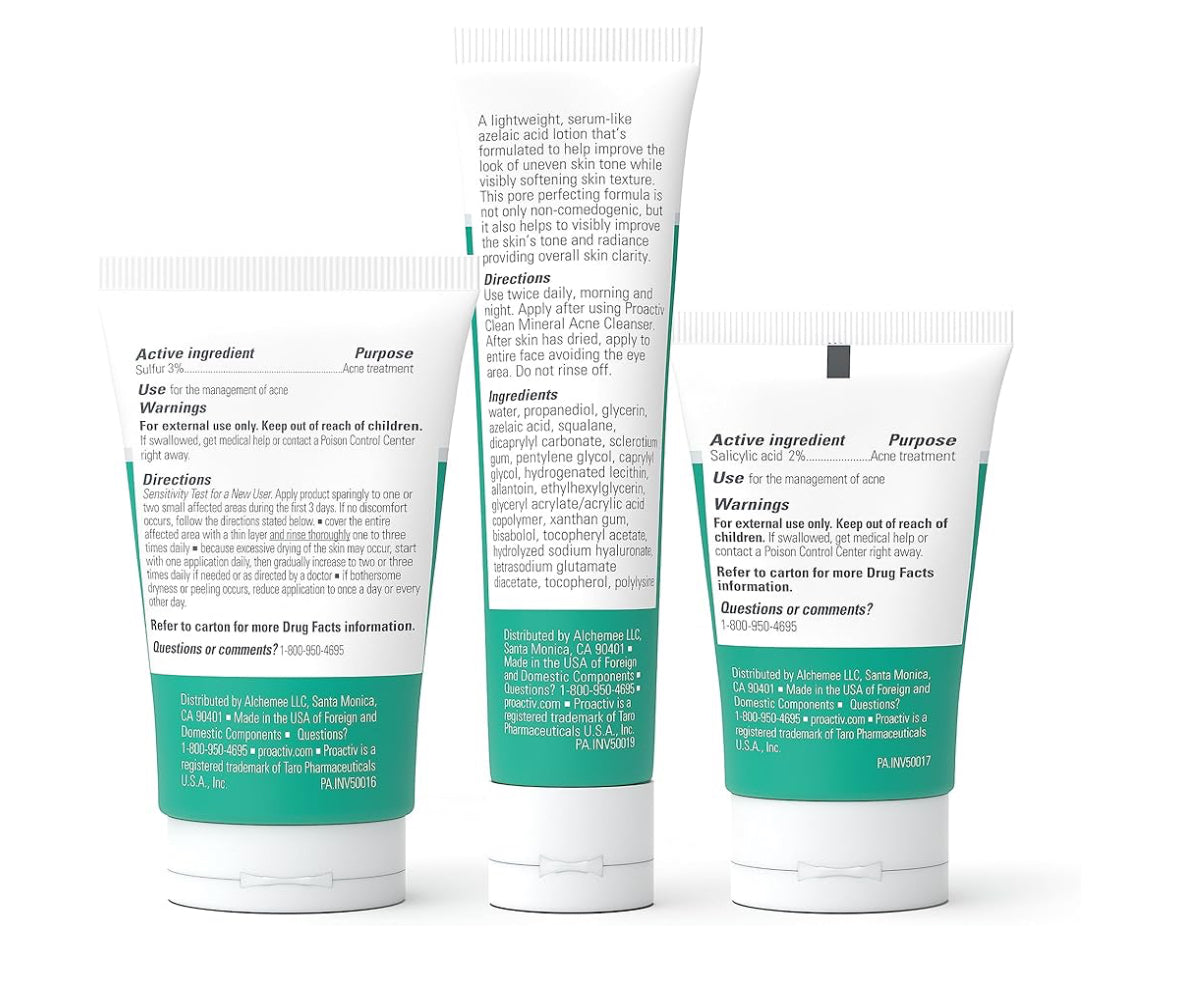 Proactiv Clean 3 Step Acne Routine w/ Pimple Patches
