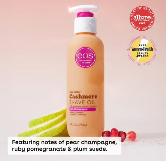 EOS Pink Champagne Shave Oil