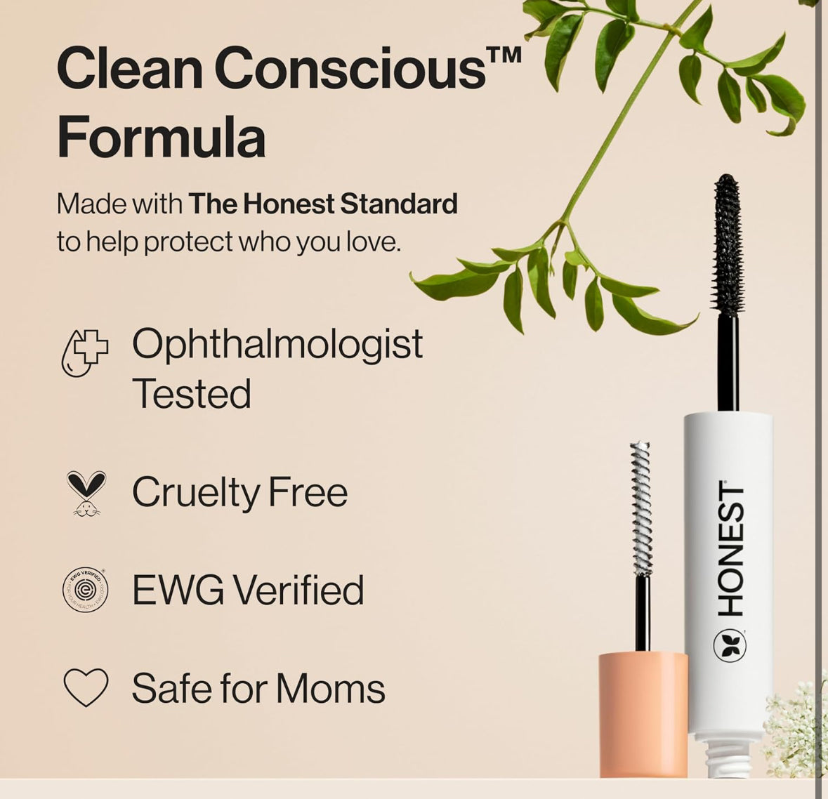 Honest Beauty 2-in-1 Extreme Length Clean Mascara + Lash Primer
