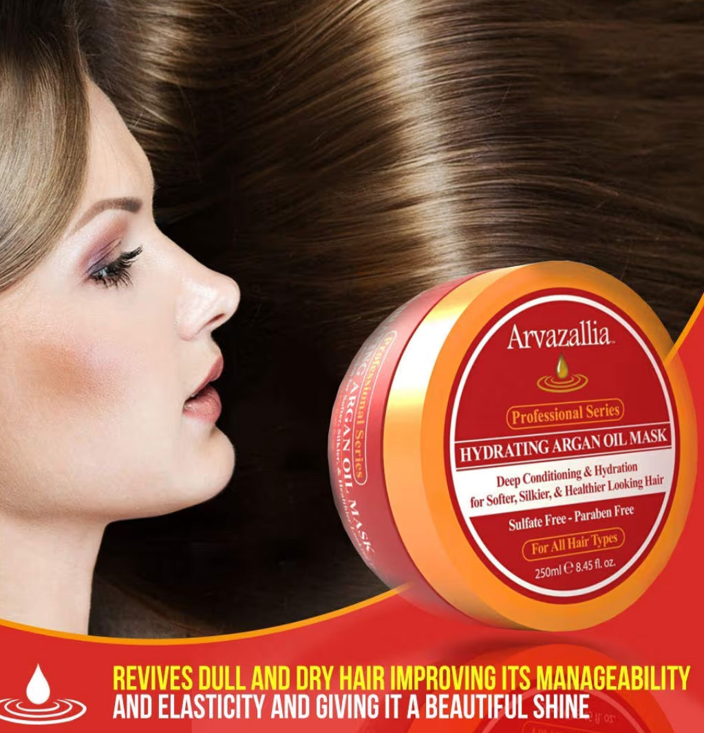 Arvazallia Hydrating Argan Oil Hair Mask and Deep Conditioner