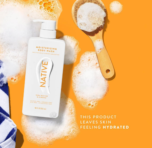Native Shea Butter & Almond Moisturising Body Wash