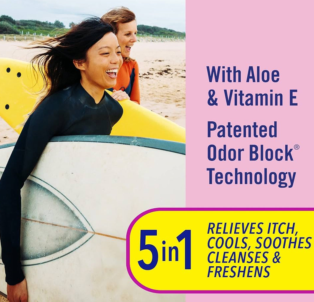 Vagisil Wipes Anti-Itch Medicated Feminine Vaginal Wipes