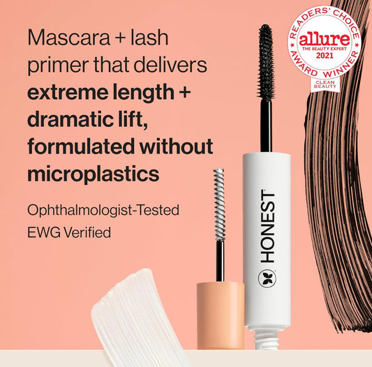 Honest Beauty 2-in-1 Extreme Length Clean Mascara + Lash Primer