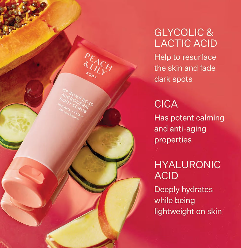 Peach & Lily KP Bump Boss Microderm Body Scrub