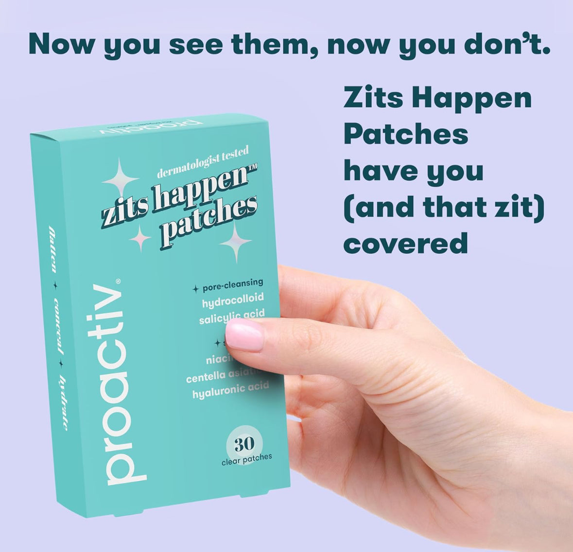 Proactiv Zits Happen® Hydrocolloid Acne Patches 30 Count
