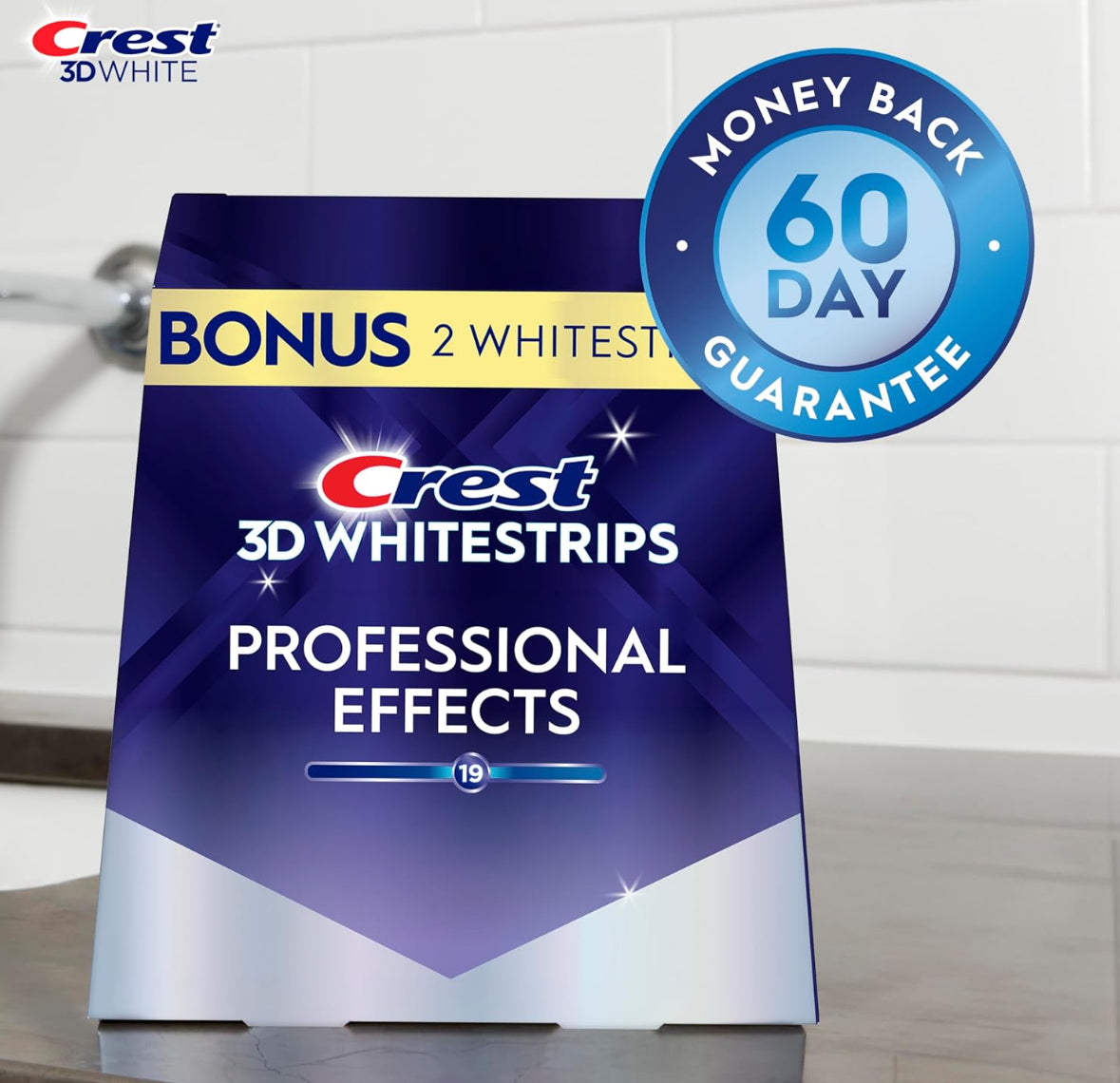 Crest 3D Whitestrips Professional Effects USA Imported 22 Treatments