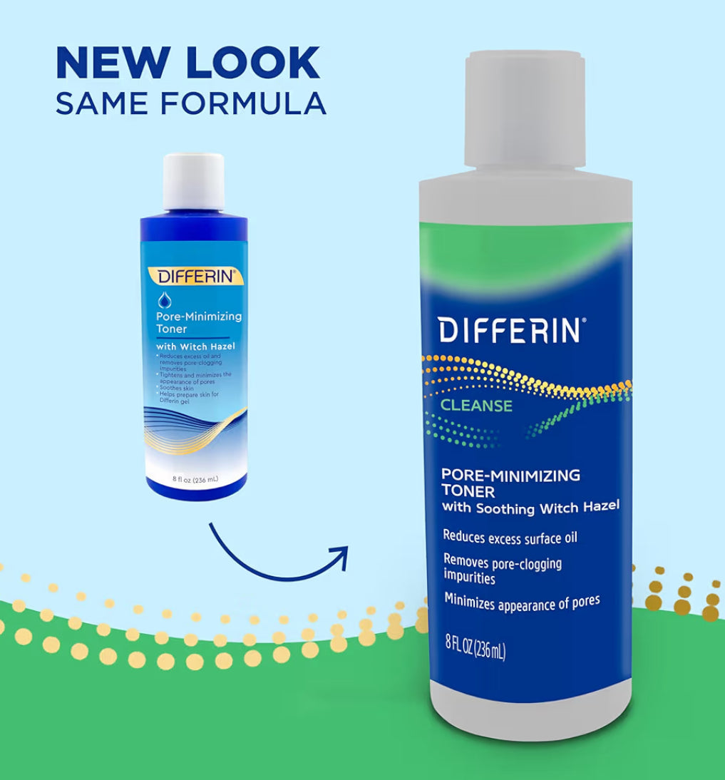 Differin Acne Witch Hazel Toner for Face