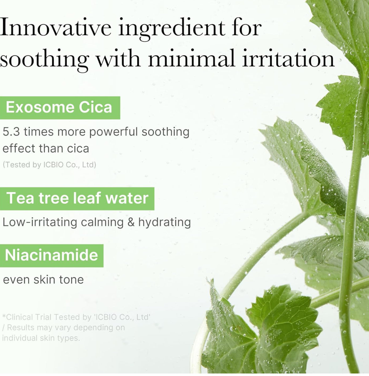 medicube Exosome CICA Tea Tree Calming Toner Pads