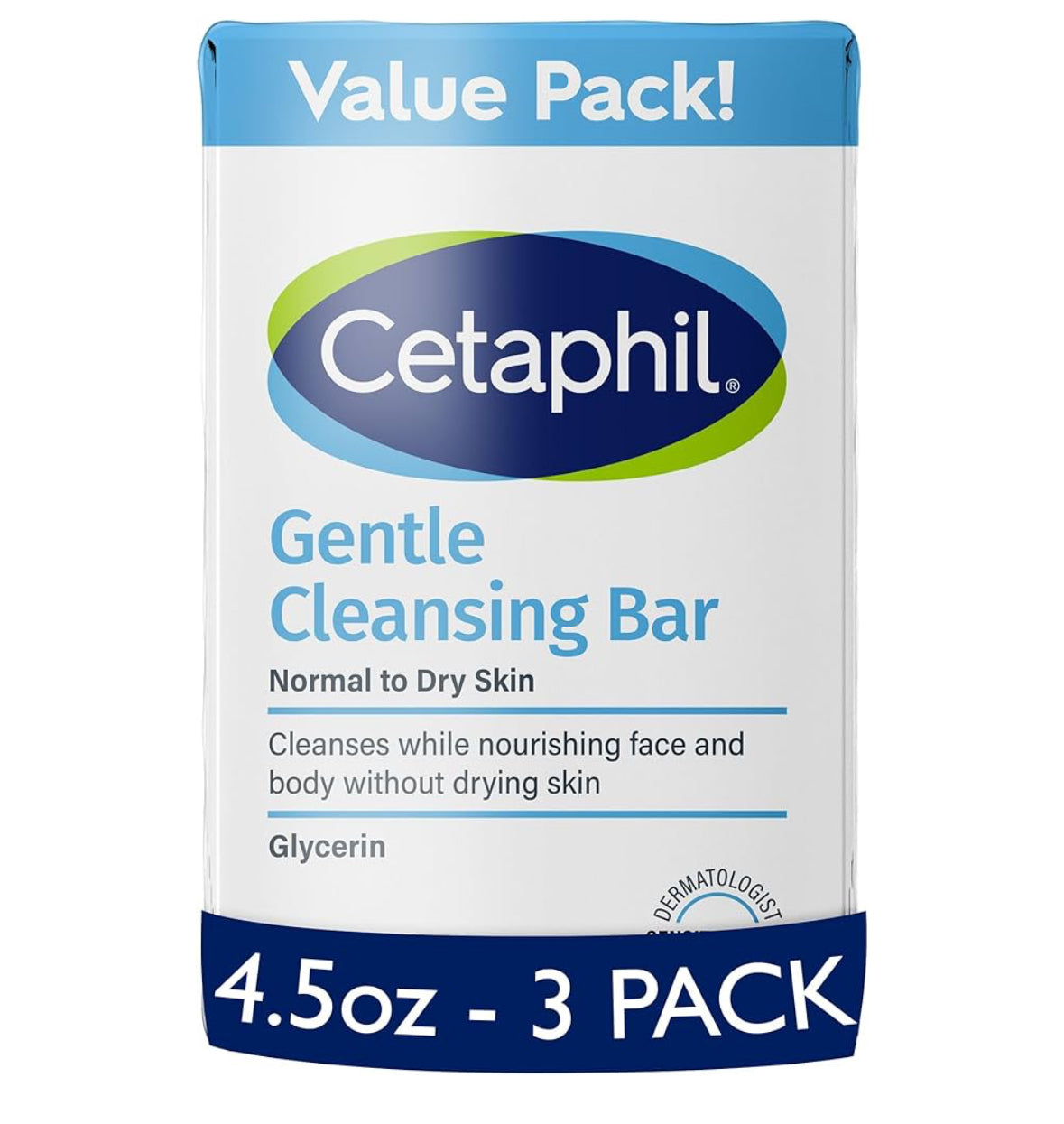 Cetaphil Gentle Cleansing Bar Pack of 3