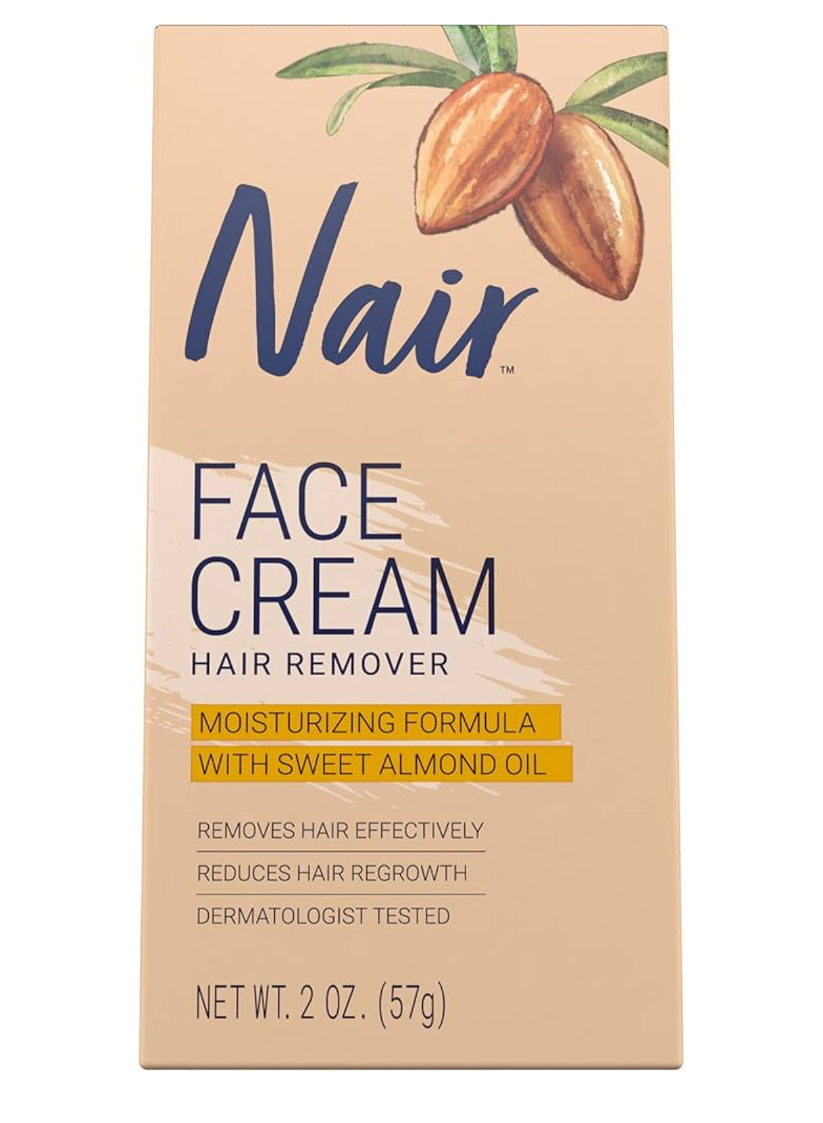 Nair Hair Remover Moisturizing Face Cream