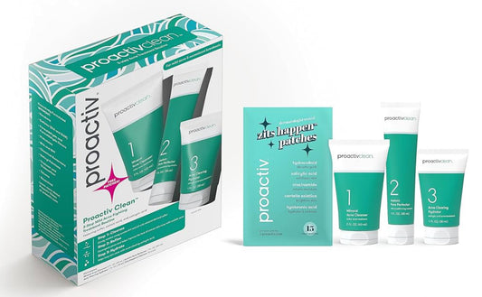 Proactiv Clean 3 Step Acne Routine w/ Pimple Patches
