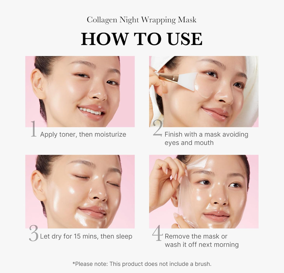 Medicube Collagen Overnight Wrapping Peel Off Facial Mask