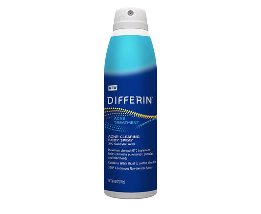 Differin Acne Body Spray with Salicylic Acid