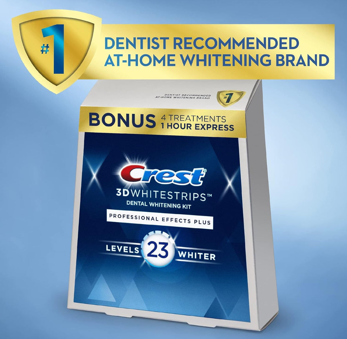Crest 3D Whitestrips USA Imported Professional Effects Plus Teeth Whitening 48 Strips