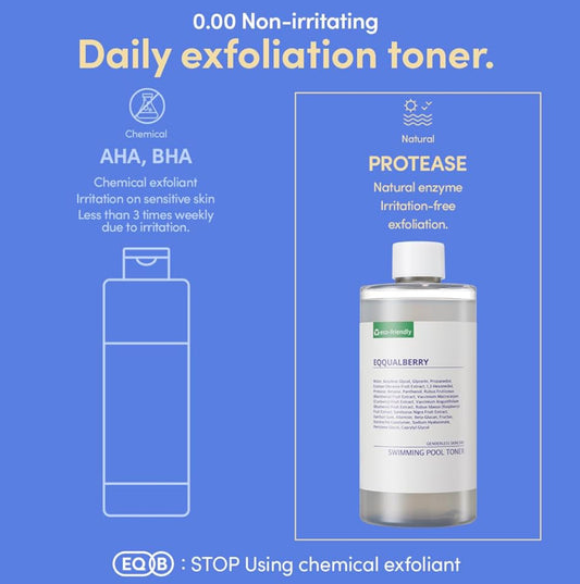 EQQUALBERRY Swimming Pool Toner