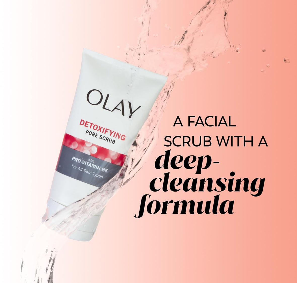Olay Regenerist Detoxifying Pore Scrub & Exfoliator Cleanser 3 Pack