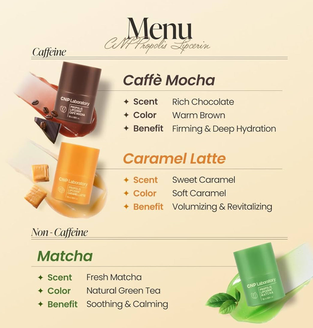 CNP Lip Butter - Propolis Lipcerin™ Matcha Café Edition