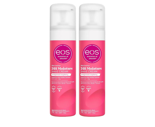 EOS Pomegranate Raspberry Shea Better Shave Cream - Pack of 2