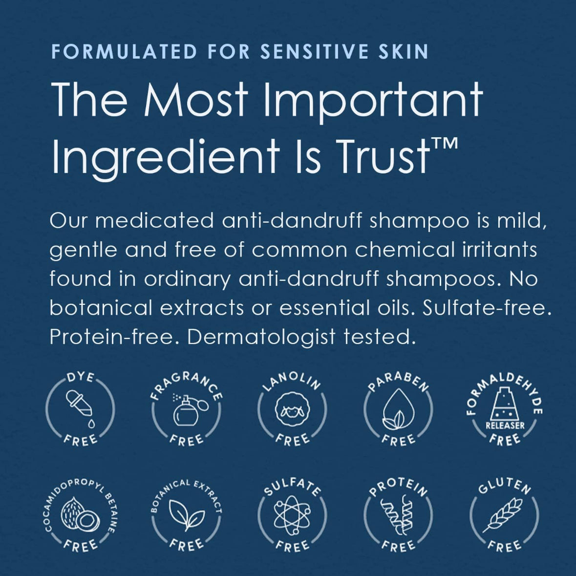 Vanicream Sensitive Dandruff Shampoo