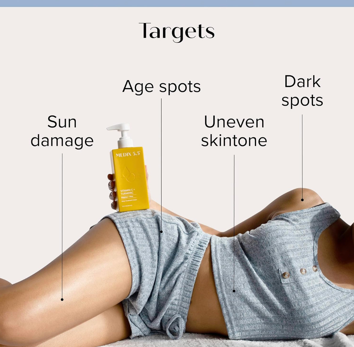 Medix 5.5 Vitamin C Cream Face Lotion & Body Lotion Moisturiser