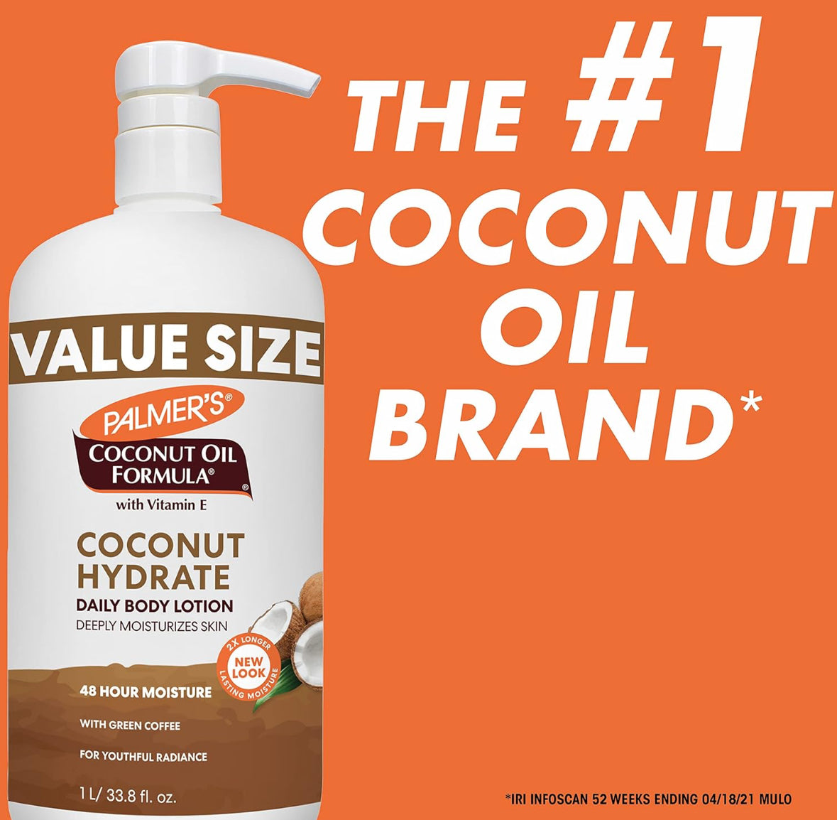 Palmer's Coconut Oil Formula Body Lotion Value Size 1L