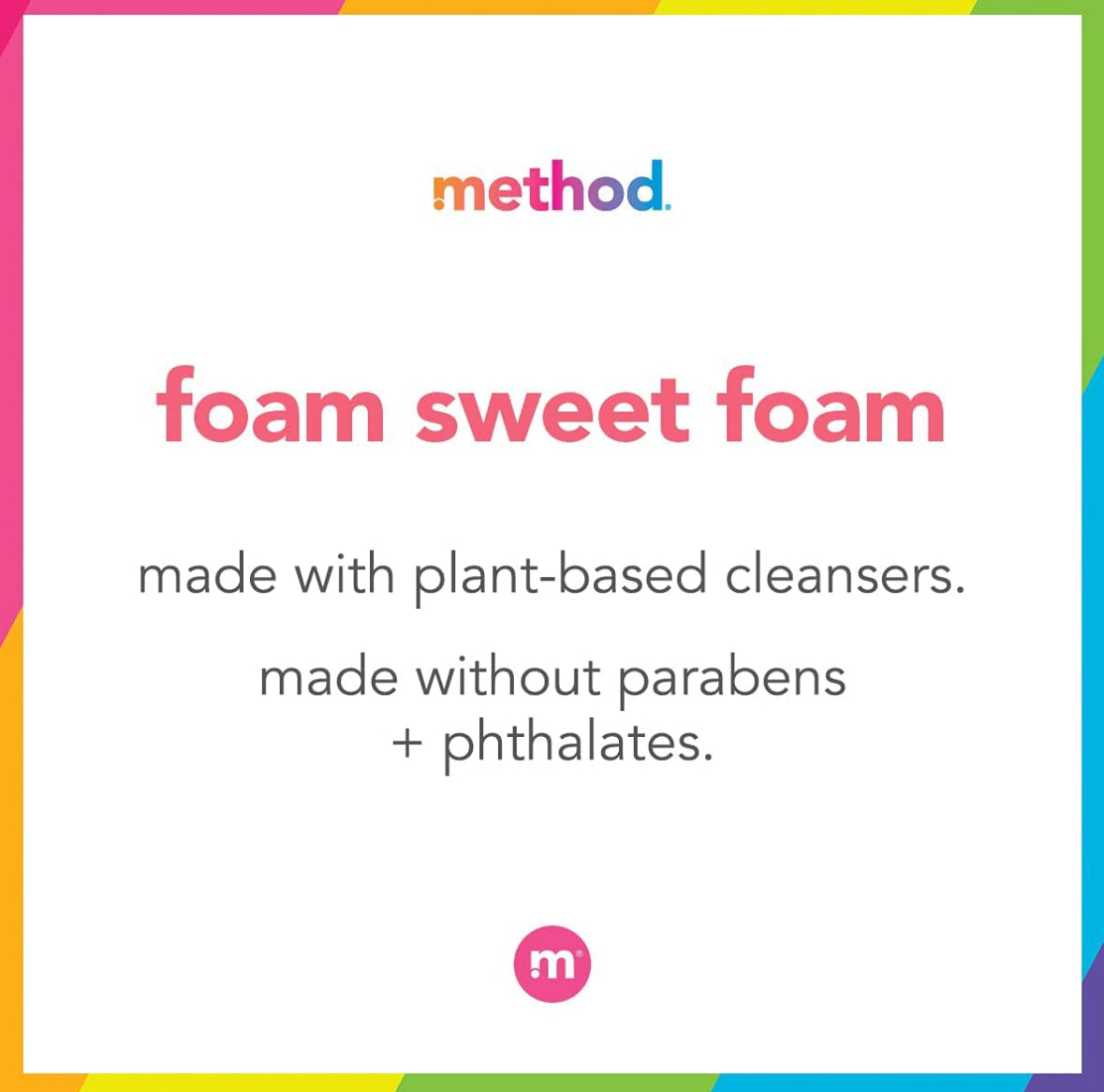 Method Sweet Water Foaming Hand Soap Pack of 3