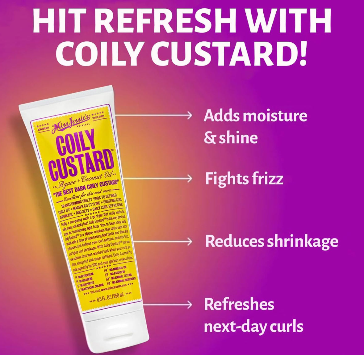 Miss Jessie's Coily Custard Emulsion